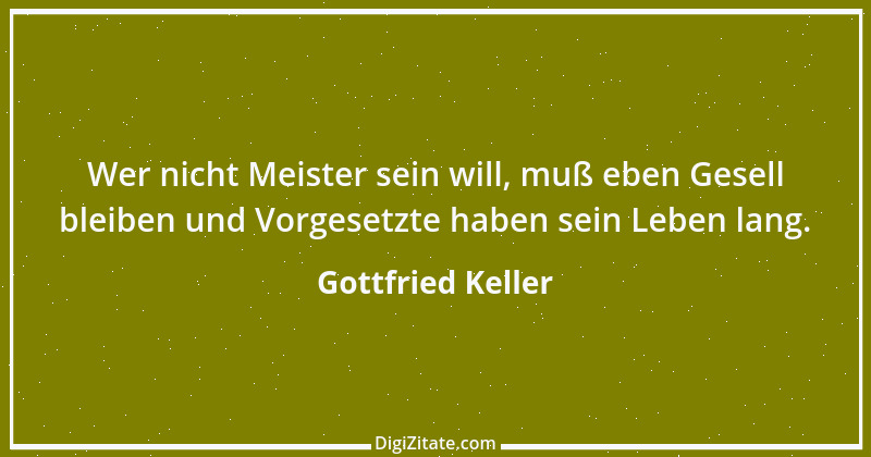 Zitat von Gottfried Keller 109