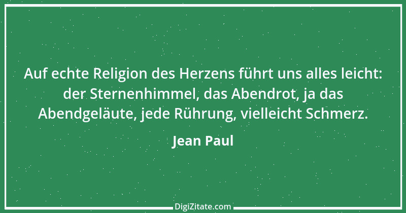 Zitat von Jean Paul 1007