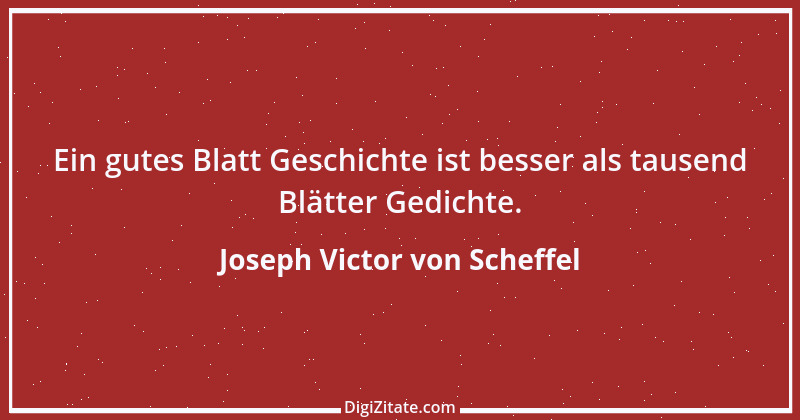 Zitat von Joseph Victor von Scheffel 56