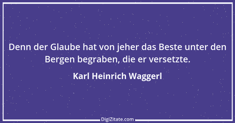 Zitat von Karl Heinrich Waggerl 80