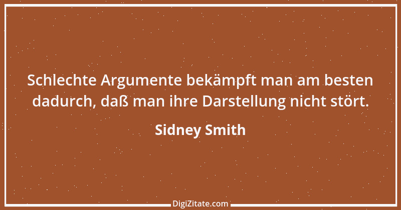 Zitat von Sidney Smith 7