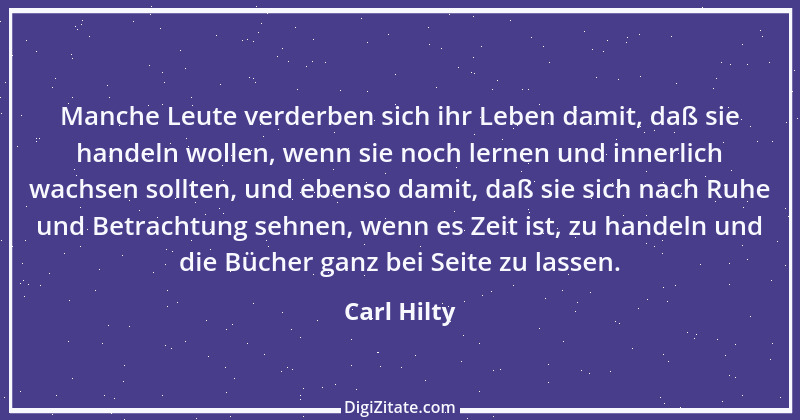 Zitat von Carl Hilty 45