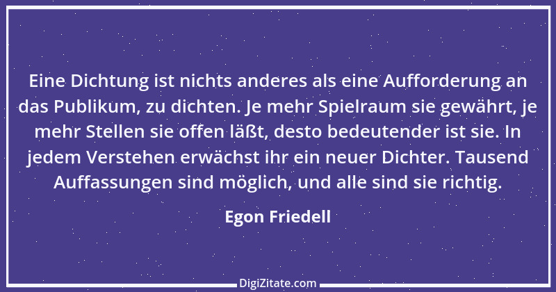 Zitat von Egon Friedell 12