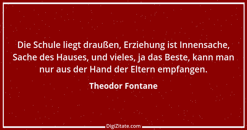 Zitat von Theodor Fontane 125