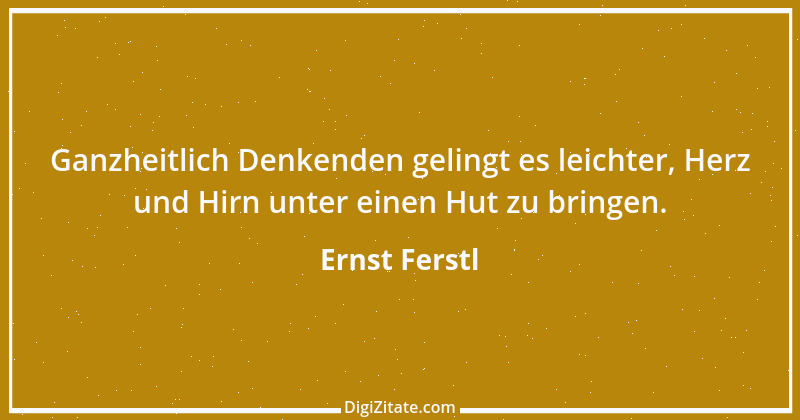 Zitat von Ernst Ferstl 1305