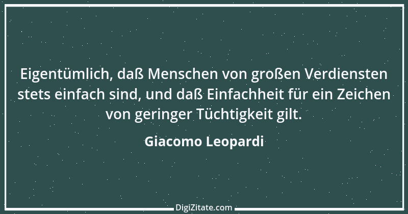 Zitat von Giacomo Leopardi 25