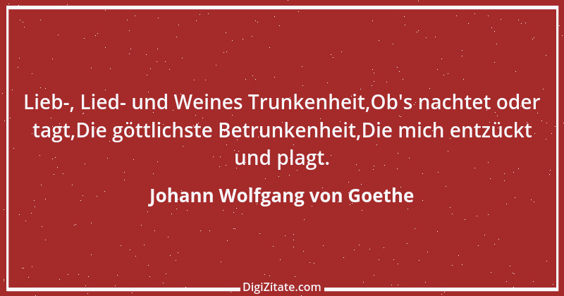 Zitat von Johann Wolfgang von Goethe 3864