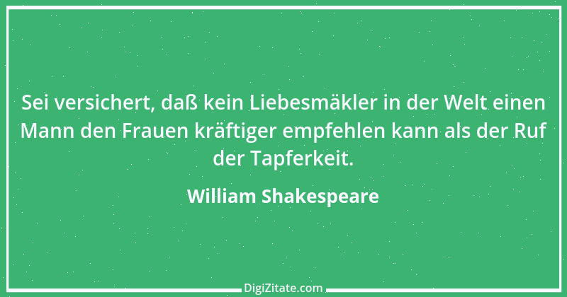 Zitat von William Shakespeare 450