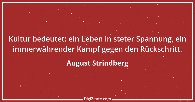 Zitat von August Strindberg 49