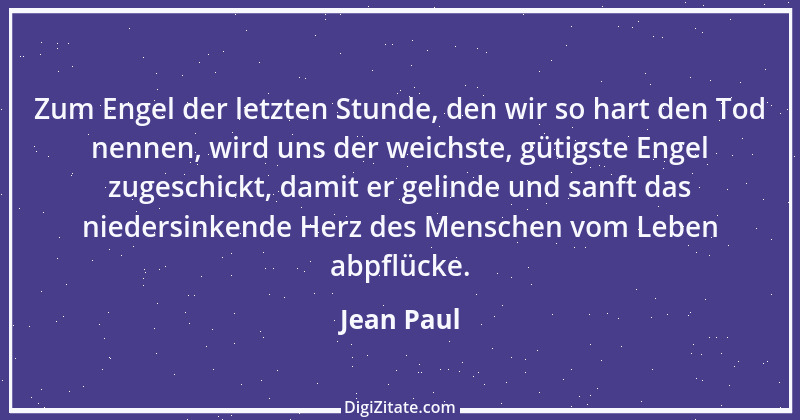 Zitat von Jean Paul 1010