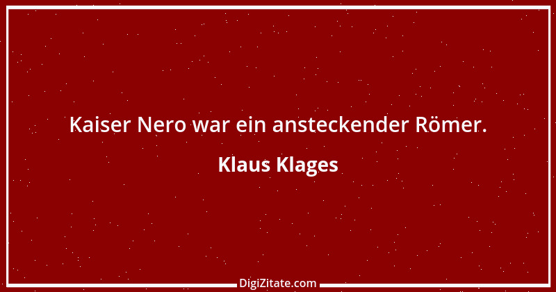 Zitat von Klaus Klages 117