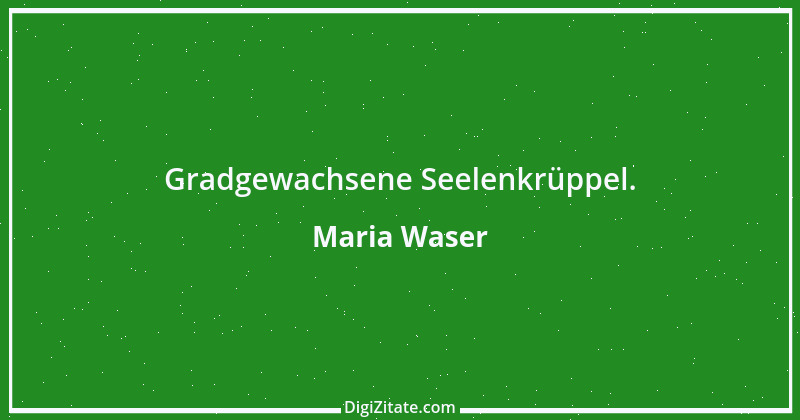 Zitat von Maria Waser 5