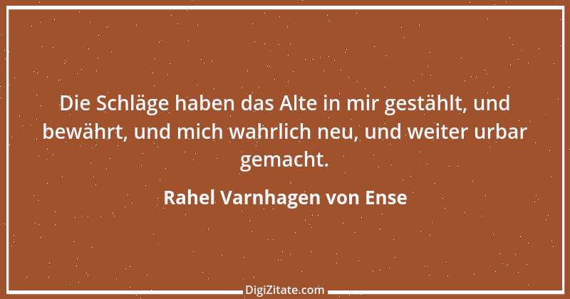 Zitat von Rahel Varnhagen von Ense 53