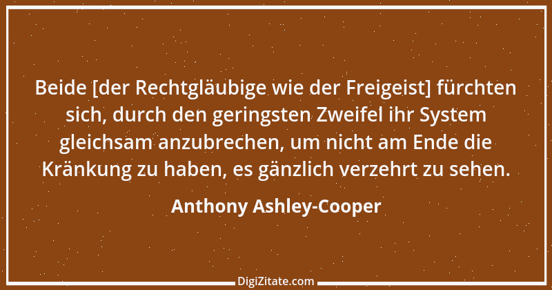 Zitat von Anthony Ashley-Cooper 2