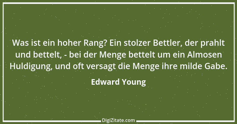 Zitat von Edward Young 17