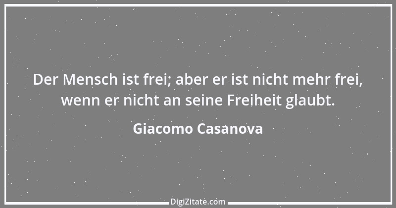 Zitat von Giacomo Casanova 4