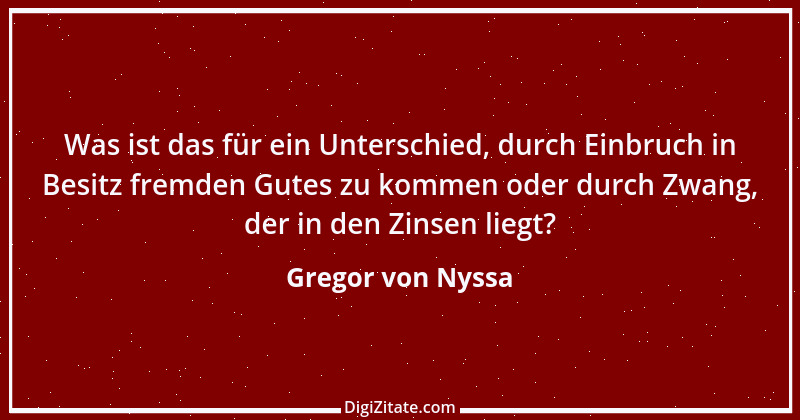 Zitat von Gregor von Nyssa 2