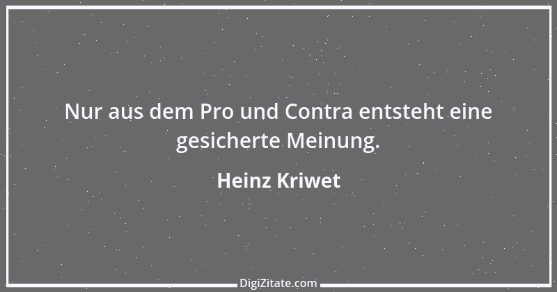 Zitat von Heinz Kriwet 1