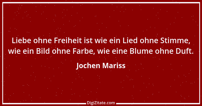 Zitat von Jochen Mariss 54