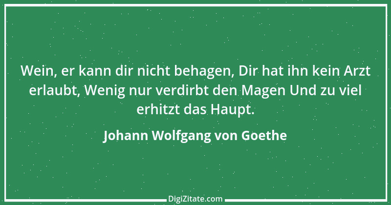 Zitat von Johann Wolfgang von Goethe 2740