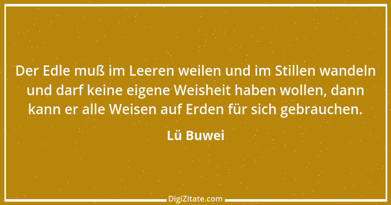 Zitat von Lü Buwei 66