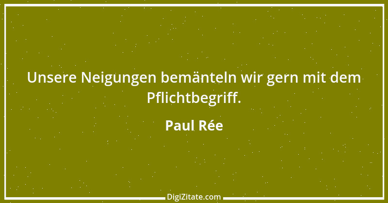 Zitat von Paul Rée 11