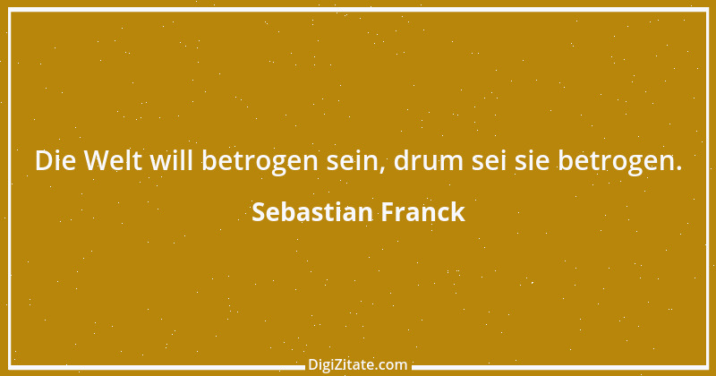 Zitat von Sebastian Franck 4