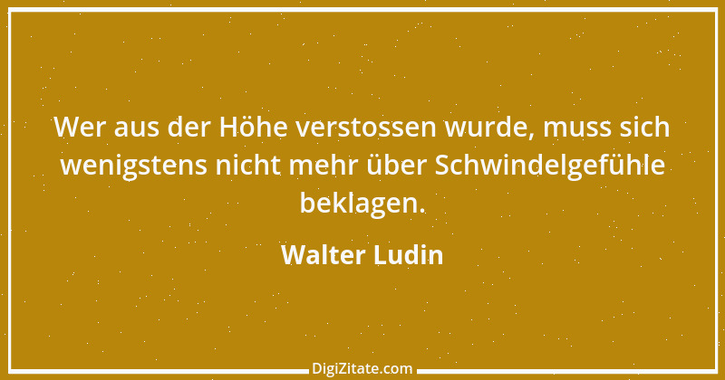 Zitat von Walter Ludin 242