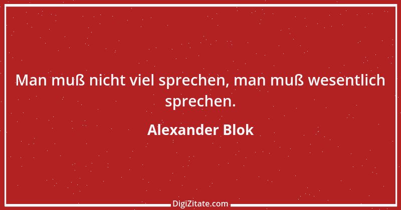 Zitat von Alexander Blok 3