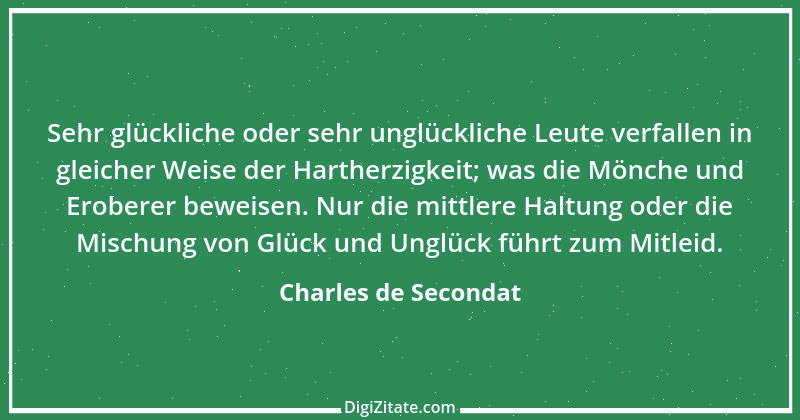 Zitat von Charles de Secondat 61