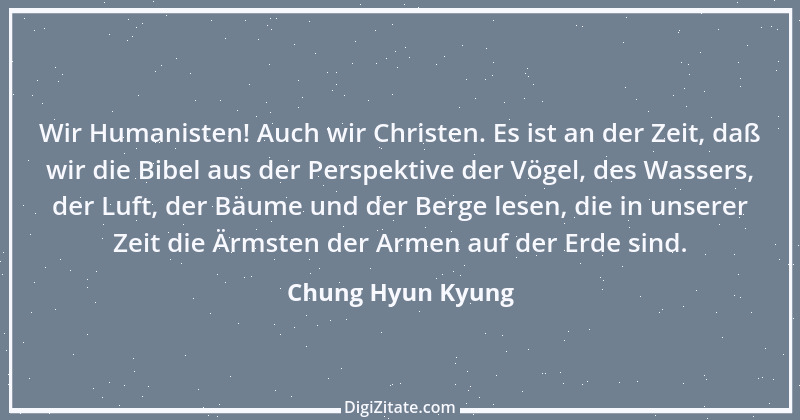 Zitat von Chung Hyun Kyung 1