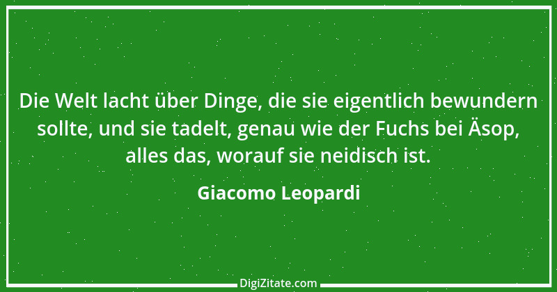 Zitat von Giacomo Leopardi 27