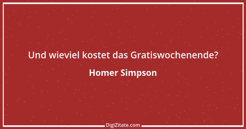 Zitat von Homer Simpson 6