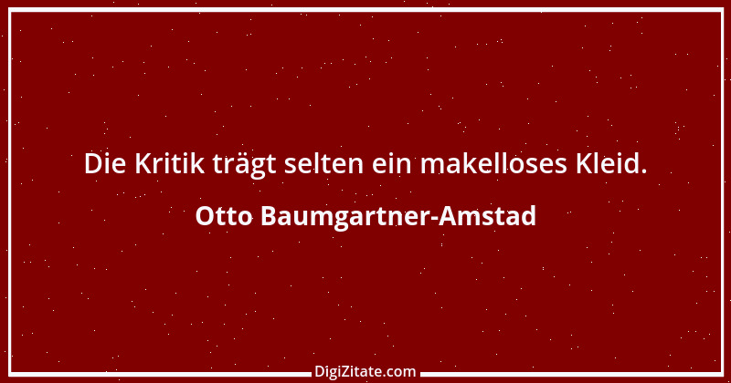 Zitat von Otto Baumgartner-Amstad 151