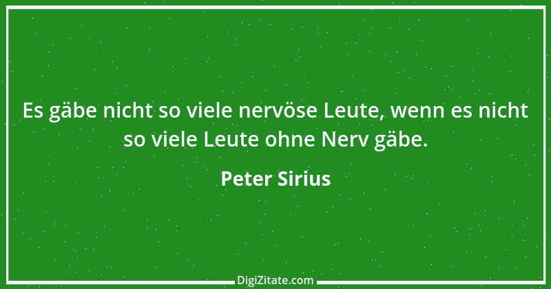 Zitat von Peter Sirius 266