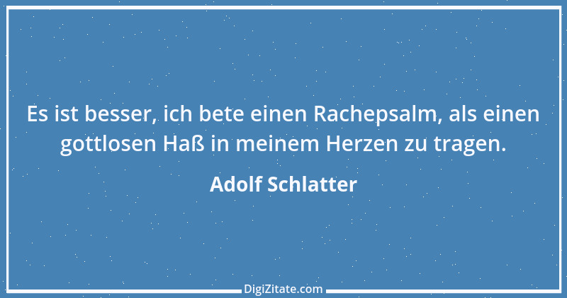 Zitat von Adolf Schlatter 11