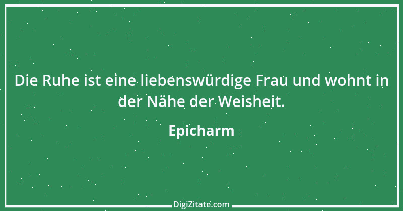 Zitat von Epicharm 16