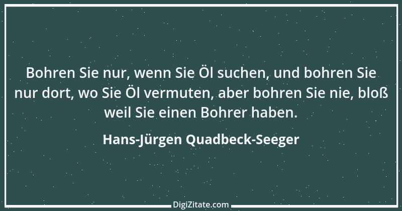 Zitat von Hans-Jürgen Quadbeck-Seeger 495