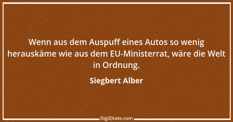 Zitat von Siegbert Alber 1