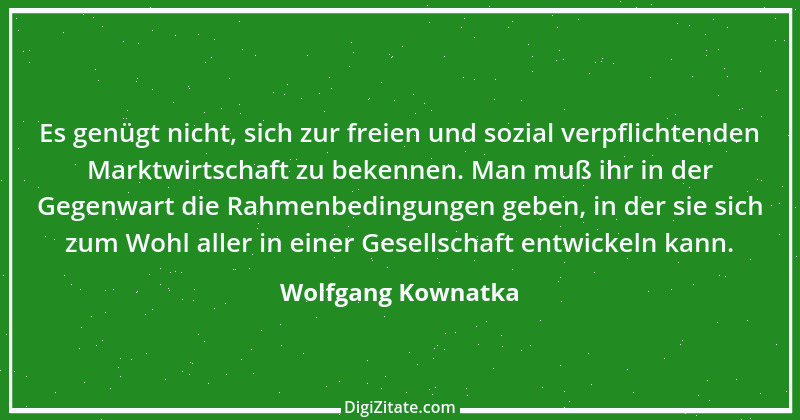 Zitat von Wolfgang Kownatka 111