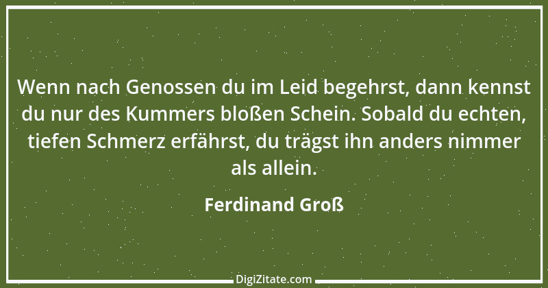 Zitat von Ferdinand Groß 2