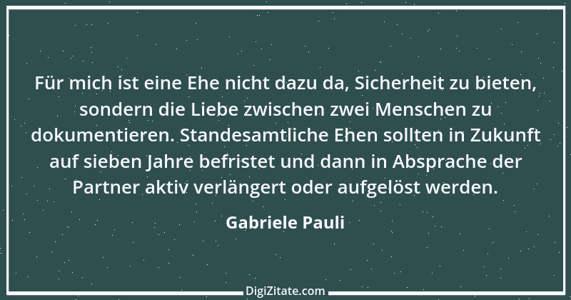 Zitat von Gabriele Pauli 1