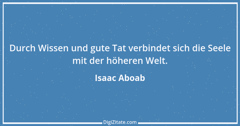 Zitat von Isaac Aboab 1