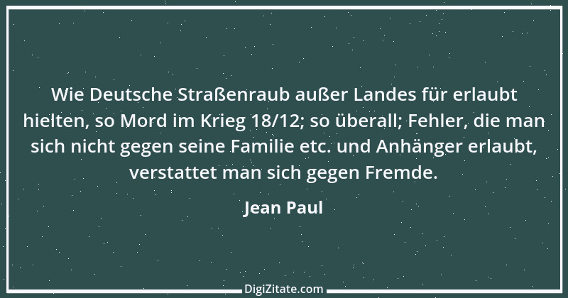 Zitat von Jean Paul 1013