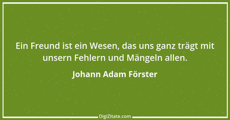 Zitat von Johann Adam Förster 3