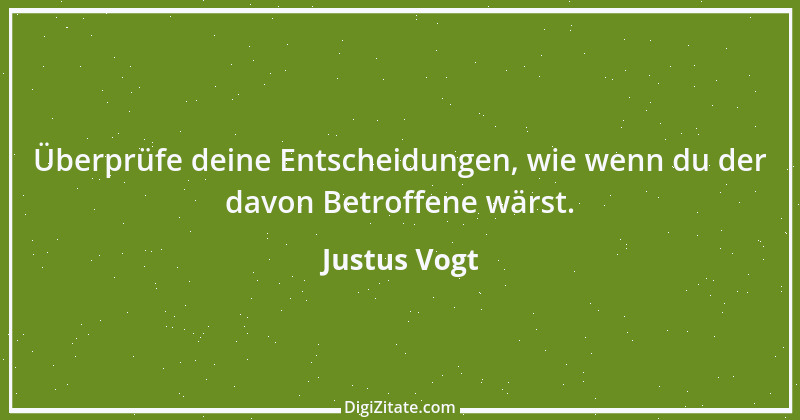 Zitat von Justus Vogt 10