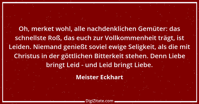 Zitat von Meister Eckhart 69