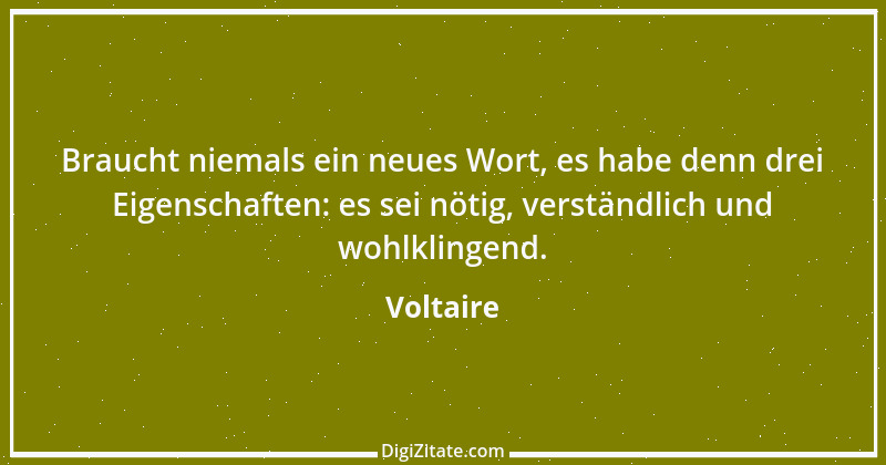 Zitat von Voltaire 513