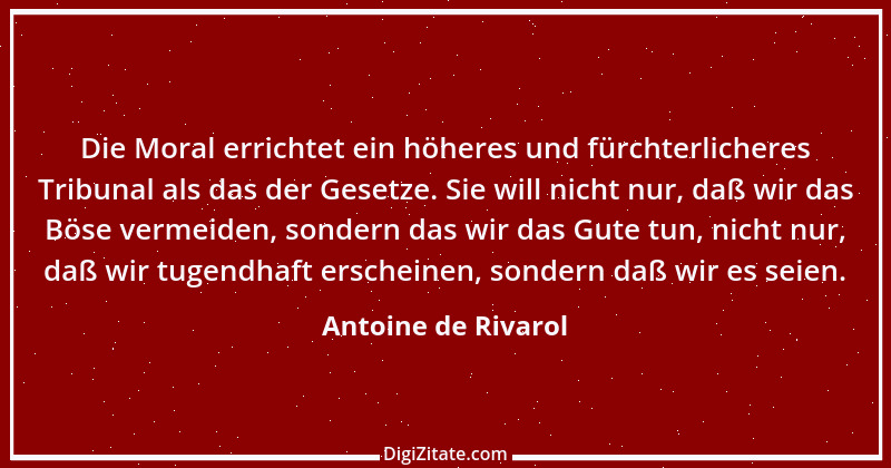 Zitat von Antoine de Rivarol 15