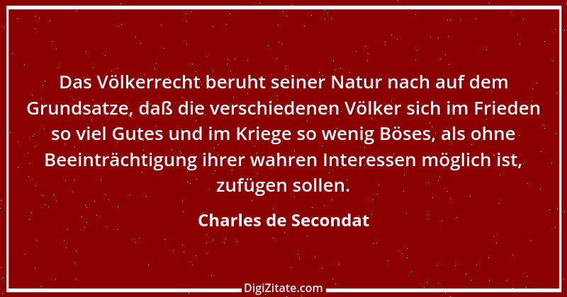 Zitat von Charles de Secondat 64